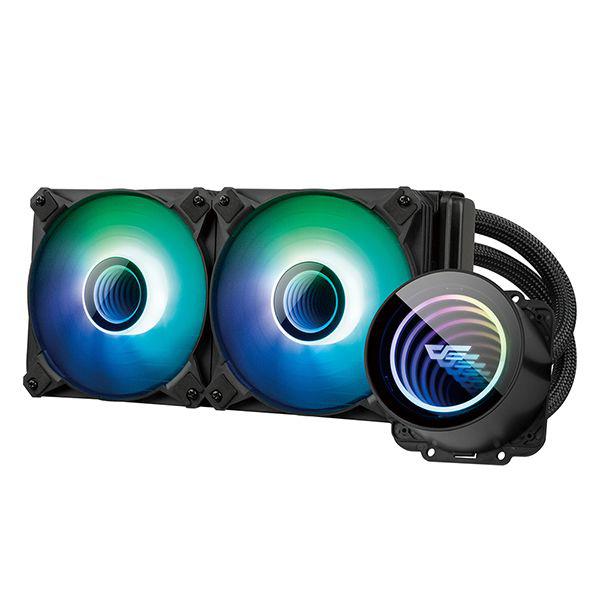 DARKFLASH DX 240 V2.6 BLACK RGB ALL IN ONE COOLER-COOLER-Makotek Computers