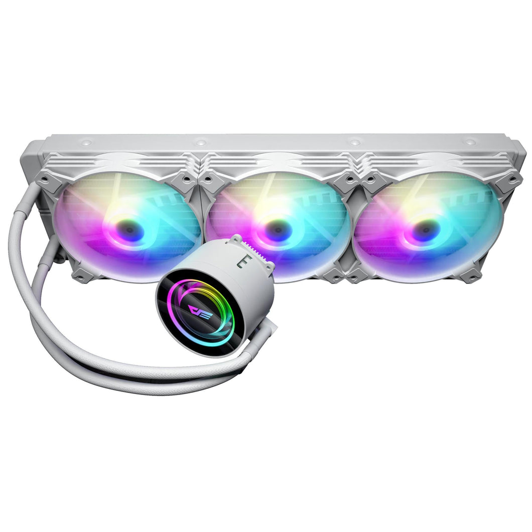 DARKFLASH DX 360 V2.6 360MM WHITE AIO LIQUID COOLER-LIQUID COOLER-Makotek Computers