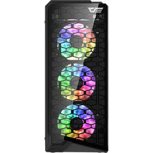 Load image into Gallery viewer, DARKFLASH WATER SQUARE 5 BLACK ATX PC CASE-CASE-Makotek Computers
