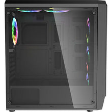 Load image into Gallery viewer, DARKFLASH WATER SQUARE 5 BLACK ATX PC CASE-CASE-Makotek Computers
