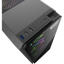 Load image into Gallery viewer, DARKFLASH WATER SQUARE 5 BLACK ATX PC CASE-CASE-Makotek Computers
