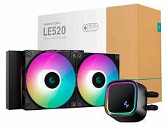 DEEP COOL LE520  240MM All-IN-ONE LIQUID COOLING WITH NEW HIG PERFORMANCE aRGB FANS|INTEL:   LGA1700/1200/1151/1150 /1155| AMD: AM5/AM4, 220W TDP| HYDRO BEARING |  12 MONTHS WARRANTY LIQUID COOLER