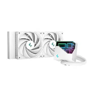 DEEPCOOL LT520 WHITE 240MM HIGH-PERFORMANCE CPU LIQUID COOLER-LIQUID COOLER-Makotek Computers