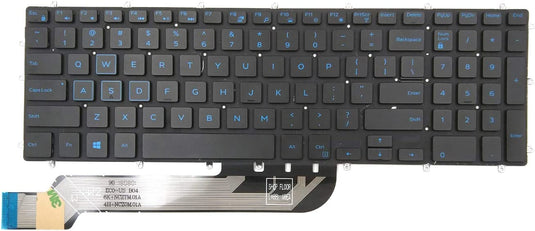 DELL INSPIRON G3 15 3579 3779 G5 15 5587 G7 15 7588 P88F WITH BACKLIT BLUE LAPTOP KEYBOARD-KEYBOARD-Makotek Computers