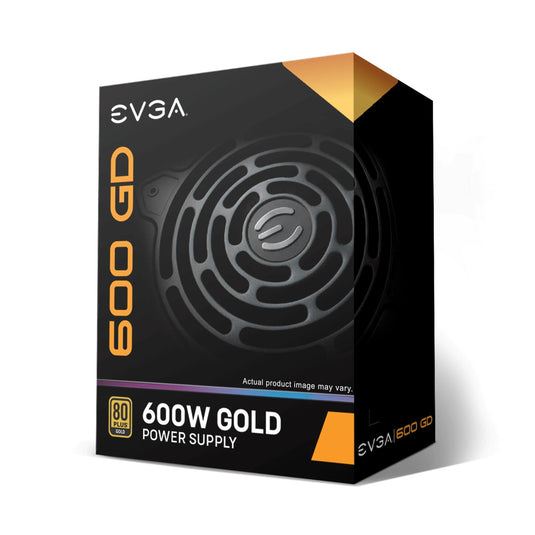 EVGA 100-GD-0600-V1 600 GD 600W 80PLUS®-GOLD APFC NON-MODULAR [100-240V] POWER SUPPLY-POWER SUPPLY UNITS-Makotek Computers