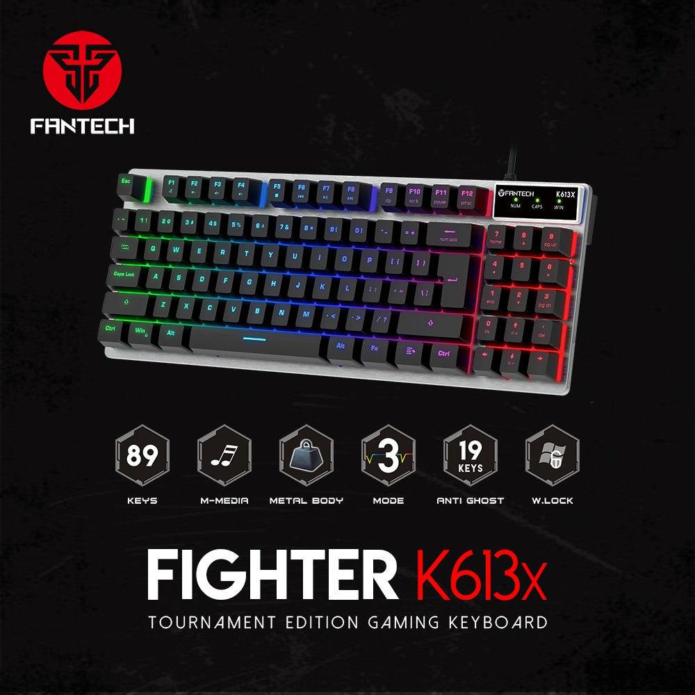 FANTECH K613X FIGHTER TOURNAMENT EDITION 89KEYS KEYBOARD-KEYBOARD-Makotek Computers