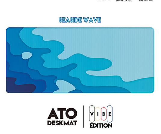 FANTECH MP905 SEASIDE WADE | 900X400X4MM | OPTIMIZED SPEED AND CONTROL | ANTI-SLIP | SPILL RESISTANT MATERIAL | 6 MONTHS WARRANTY EXTENDED MOUSEPAD