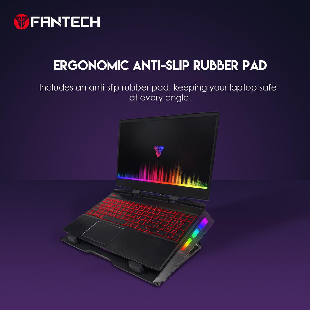 FANTECH NC20 RGB LAPTOP COOLER-LAPTOP COOLER-Makotek Computers