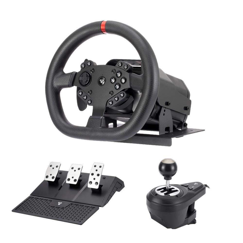 FANTECH RS1 3 IN 1 FORCE RACING STEERING WHEEL-ACCESSORIES-Makotek Computers