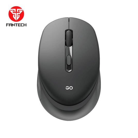 FANTECH W609 GO BLACK | 2.4GHZWIRELESS | PLUG & PLAY | ERGONOMIC GRIP | ADJUSTABLE DPI | ENERGY EFFICIENT | USB RECEIVER | 6 MONTHS WARRANTY MOUSE