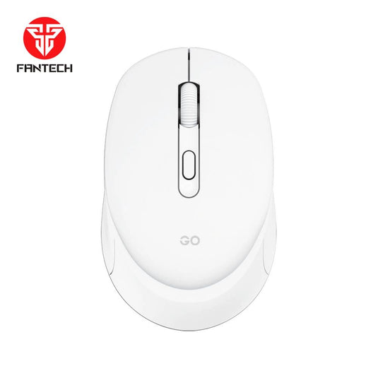 FANTECH W609 GO WHITE | 2.4GHZWIRELESS | PLUG & PLAY | ERGONOMIC GRIP | ADJUSTABLE DPI | ENERGY EFFICIENT | USB RECEIVER | 6 MONTHS WARRANTY MOUSE