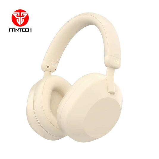 FANTECH WH06 GO TUNE BEIGE | DUAL MODE CONNECTION | BLUETOOTH / WIRED | COMFORTABLE AND STABLE WEARING | UP TO 20 HOURS | WITH EASY CONTROL BUTTONS | 6 MONTHS WARRANTY HEADSET