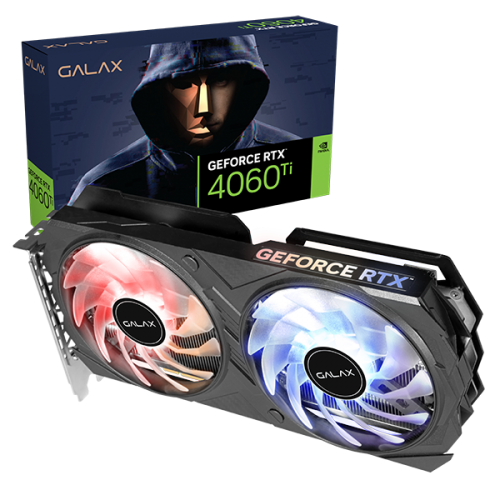 GALAX GEFORCE RTX 4060 TI 8GB EX 1-CLICK OC 8GB GDDR6 | 12 MONTHS WARRANTY | GRAPHICS CARD