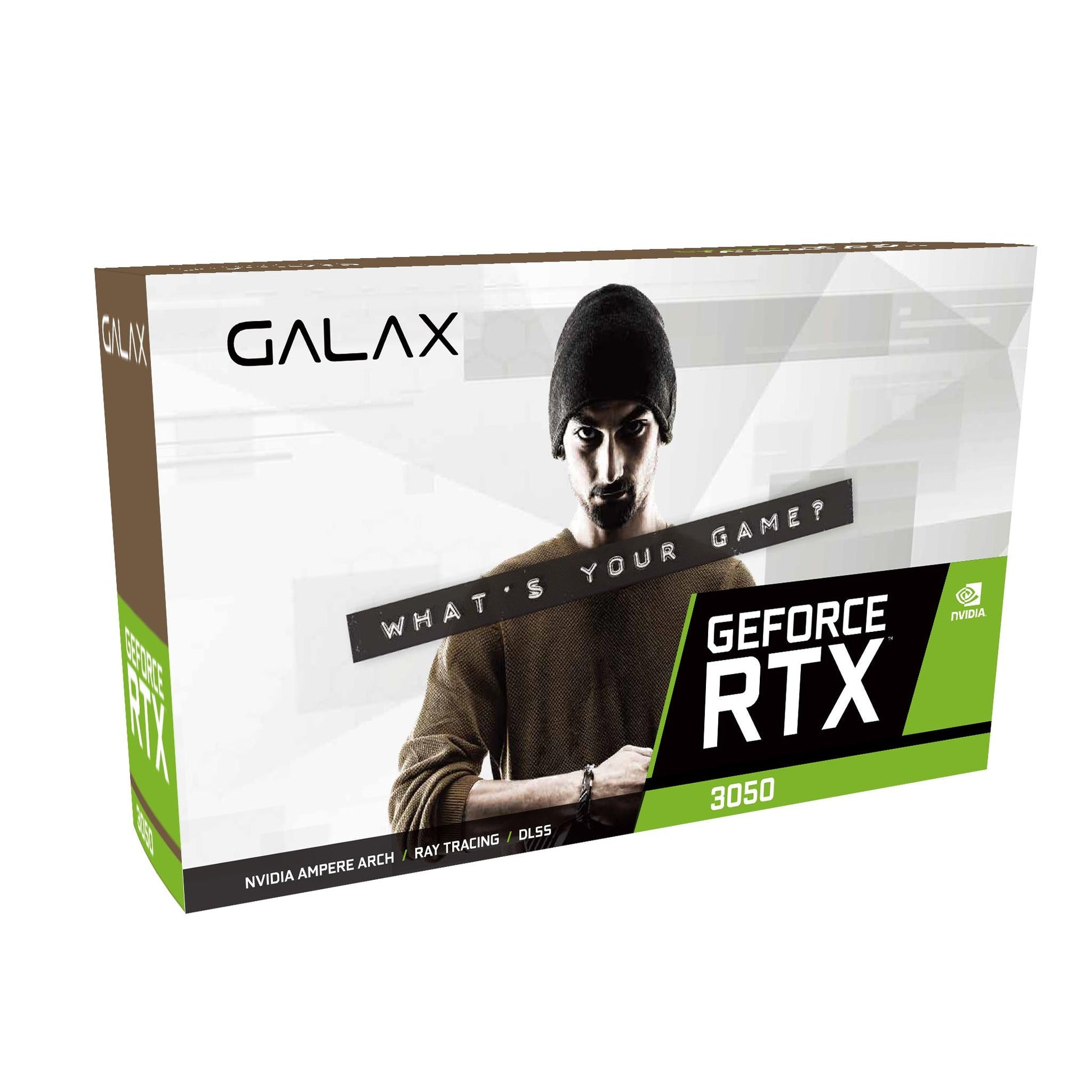 GALAX GEFORCE RTX™ 3050 V2 (1-CLICK OC FEATURE) 8GB GDDR6 128-BIT DP*3/HDMI GRAPHICS CARD-GRAPHICS CARD-Makotek Computers