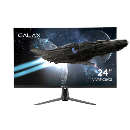 GALAX VIVANCE-02 | 24" | 1920 X 1080 | 165HZ | 5MS (GTG) | 24" | IPS | DP 1.2 * 2 | HMDI 1.4 * 2 | HIGH REFRESH RATE | 12 MONTHS WARRANTY MONITOR