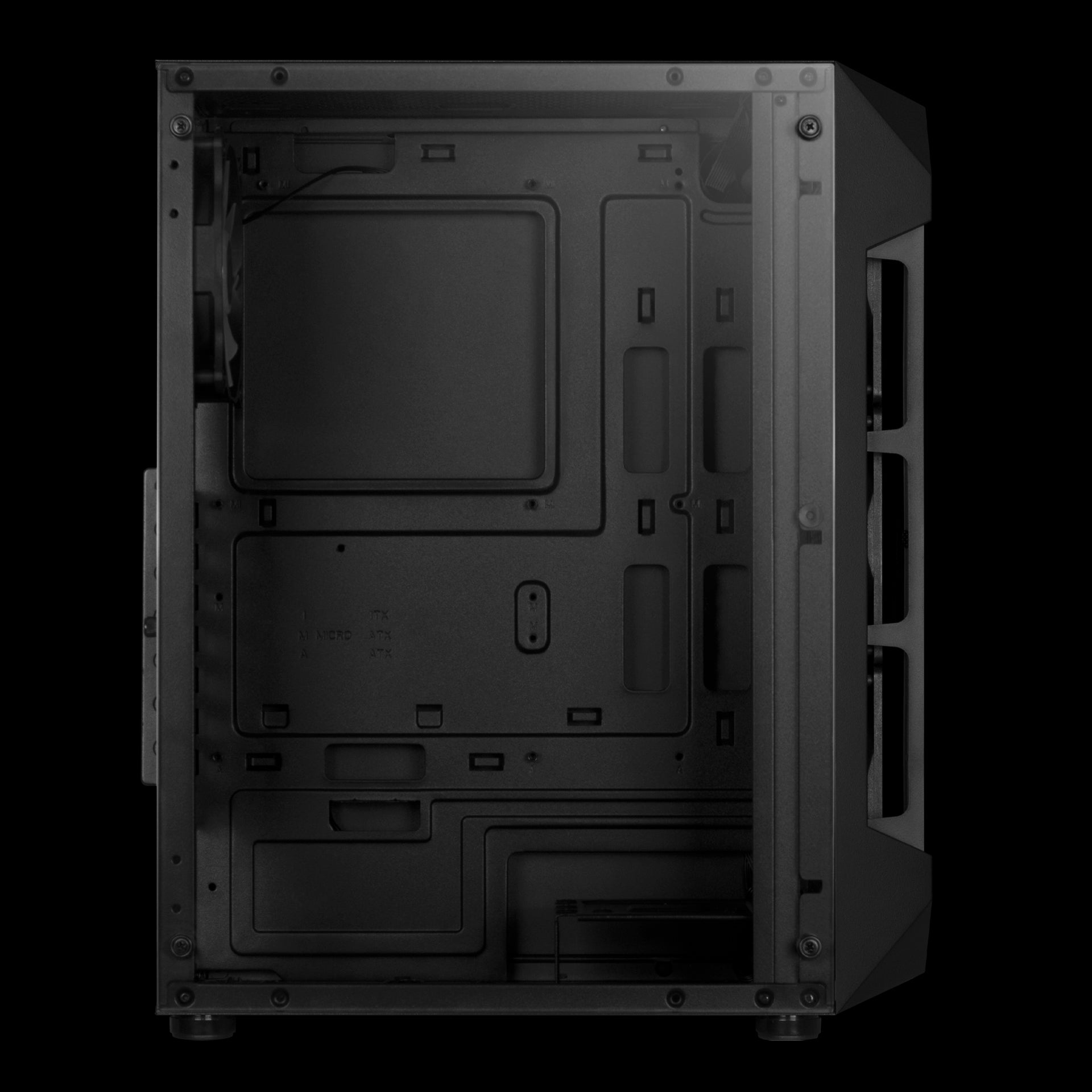 GAMDIAS AURA GC1 V1 | BLACK CASE | MESH FRONT | MAGNETIC DUST FILLER ...