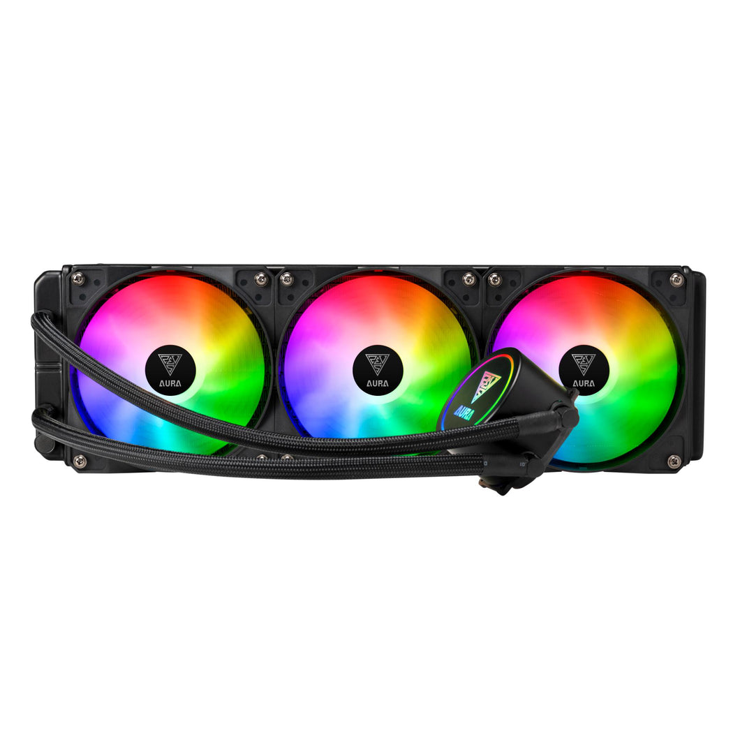 GAMDIAS AURA GL360 RGB CPU LIQUID COOLER-COOLER-Makotek Computers