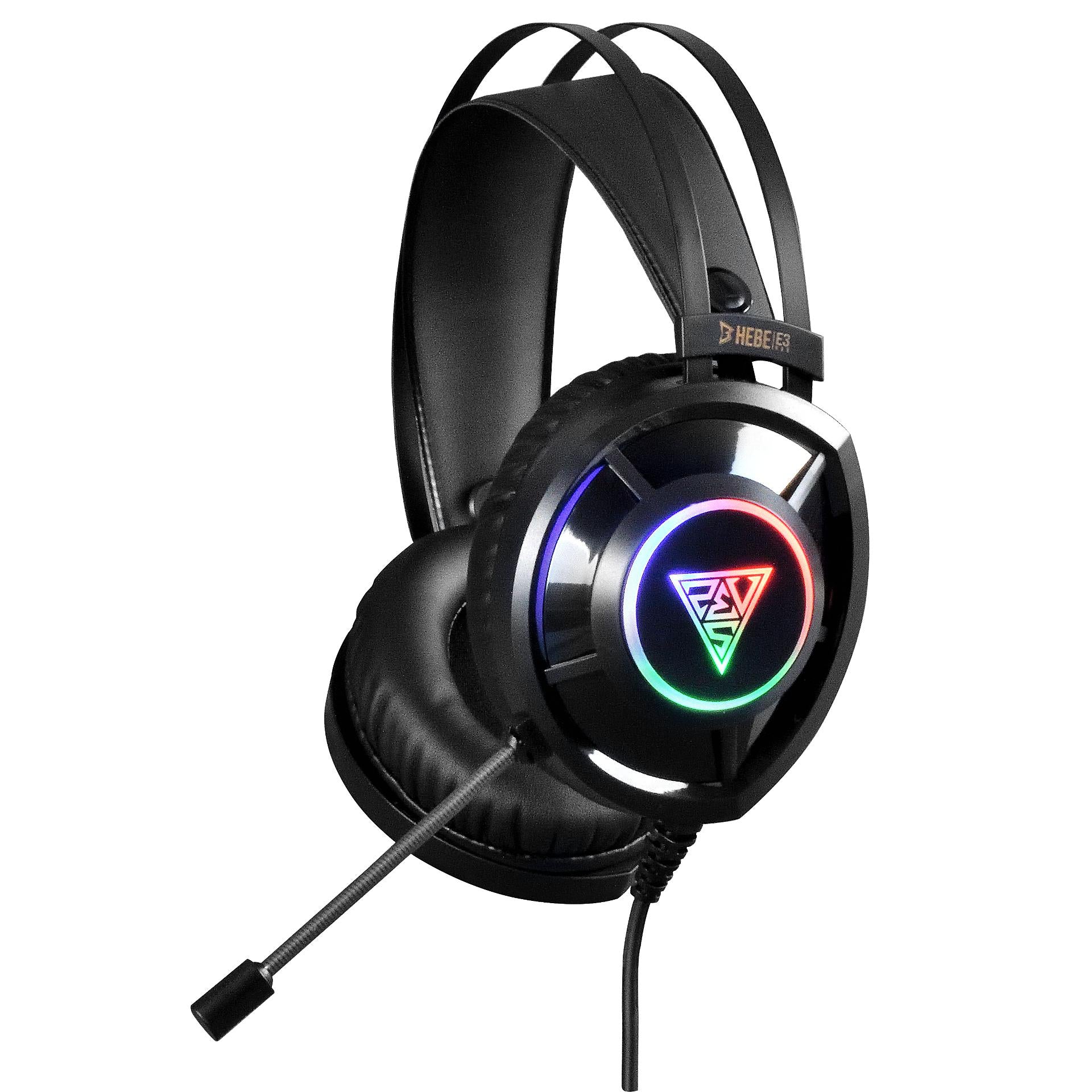 GAMDIAS HEBE E3 3.5MM+LIGHTING GAMING HEADSET-HEADSET-Makotek Computers