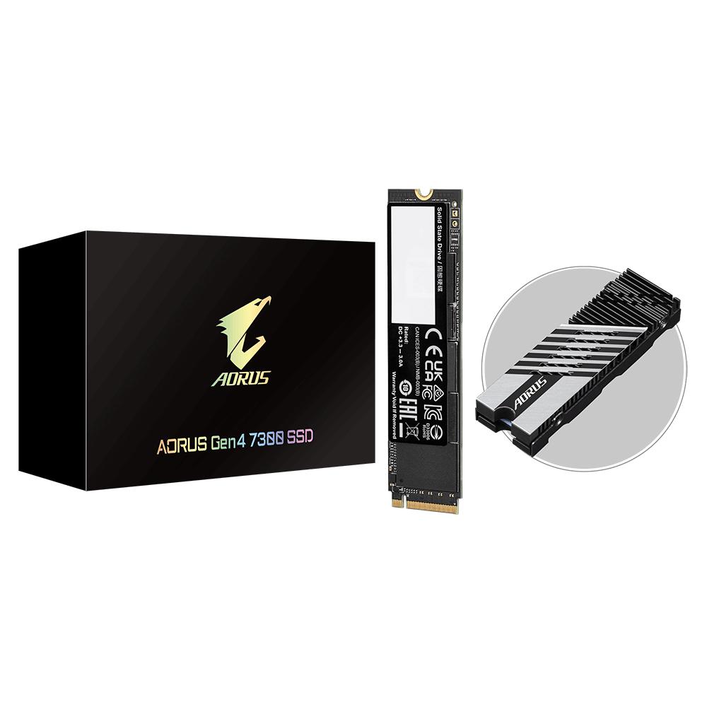 GIGABYTE AORUS 2TB GEN4 7300 SSD-SSD-Makotek Computers