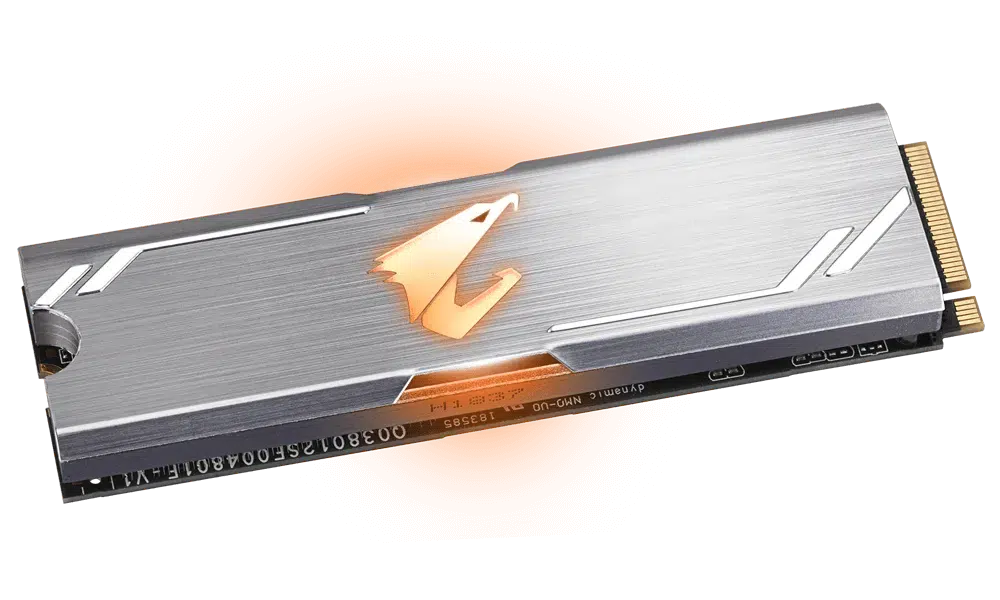 GIGABYTE AORUS 512GB RGB M.2 NVME SSD-SOLID STATE DRIVE-Makotek Computers