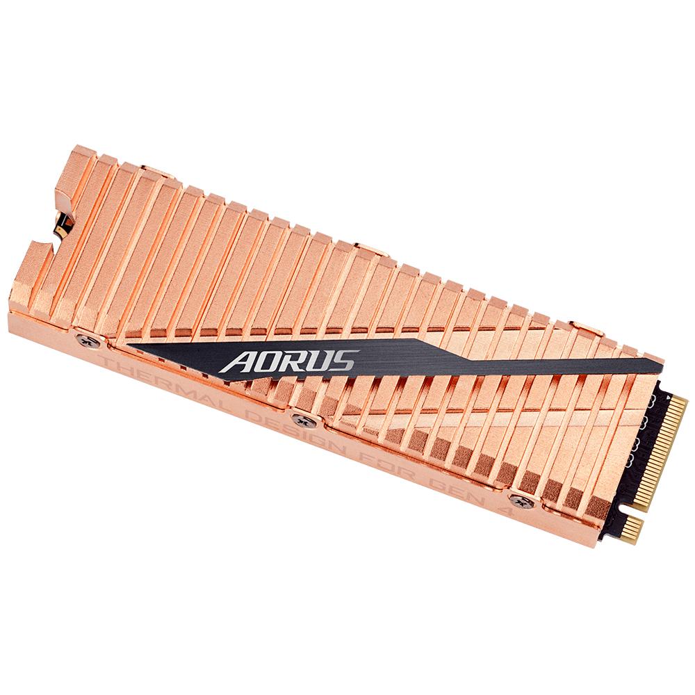 GIGABYTE AORUS NVME GEN4 M.2 500GB PCI-EXPRESS 4.0 | INTERFACE HIGH PERFORMANCE GAMING | 3D TLC NAND FLASH | EXTERNAL DDR CACHE BUFFER | SSD-SOLID STATE DRIVE-Makotek Computers