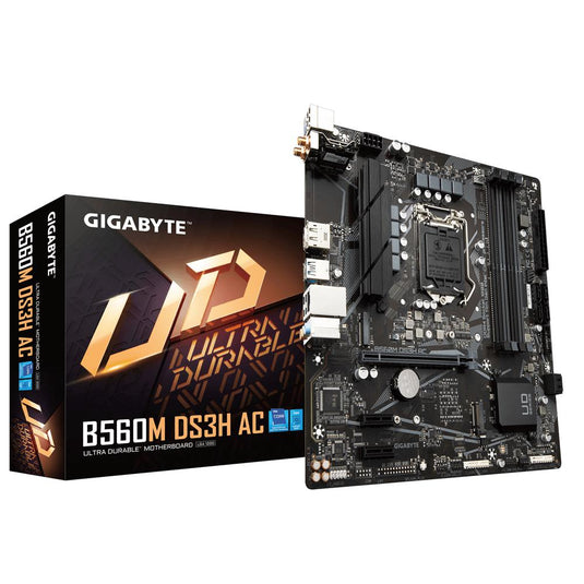 GIGABYTE B560M DS3H AC ULTRA DURABLE MOTHERBOARD-MOTHERBOARD-Makotek Computers