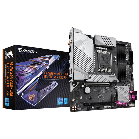 GIGABYTE B760M AORUS ELITE AX DDR4 LGA1700 MOTHERBOARD-MOTHERBOARD-Makotek Computers