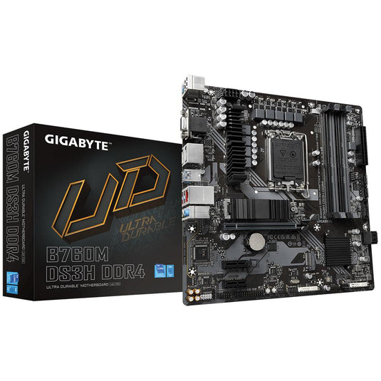 GIGABYTE B760M DS3H LGA1700 DDR4 MOTHERBOARD-MOTHERBOARD-Makotek Computers