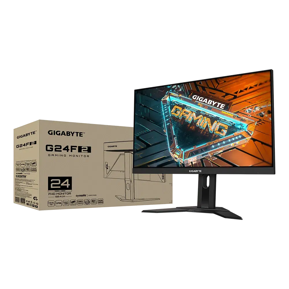 GIGABYTE G24F 2 24" FHD 165HZ IPS GAMING MONITOR-MONITOR-Makotek Computers