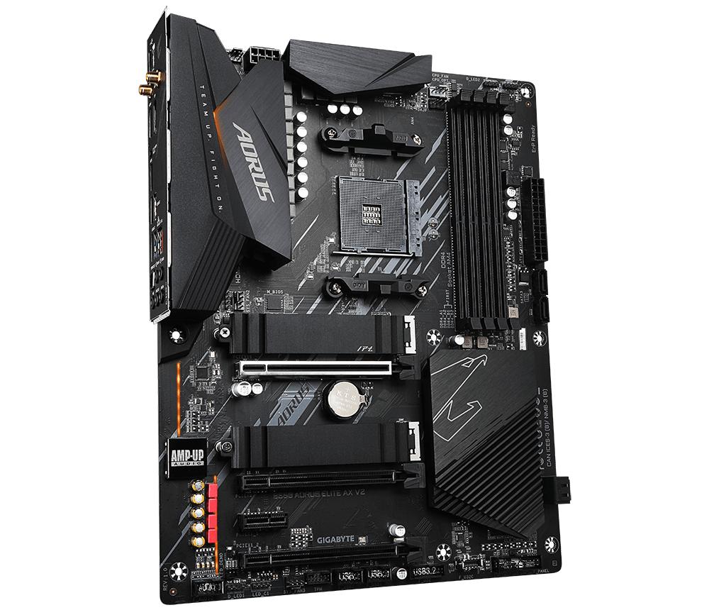 GIGABYTE GA-B550-AORUS-ELITE-AX-V2 ATX AM4 DDR4 MOETHERBOARD-MOTHERBOARD-Makotek Computers