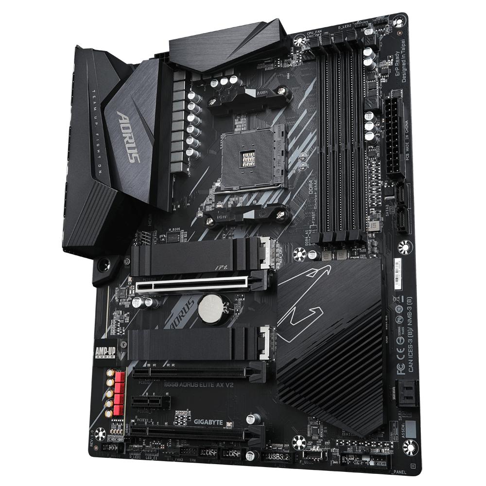 GIGABYTE GA-B550-AORUS-ELITE-AX-V2 ATX AM4 DDR4 MOETHERBOARD-MOTHERBOARD-Makotek Computers