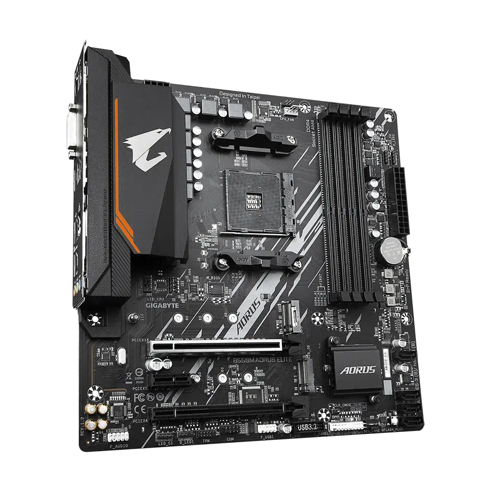 GIGABYTE GA-B550M-AORUS-ELITE MATX AM4 DDR4 MOTHERBOARD-MOTHERBOARD-Makotek Computers