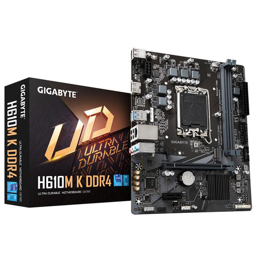 GIGABYTE H610M K DDR4 LGA1700 MOTHERBOARD-MOTHERBOARD-Makotek Computers