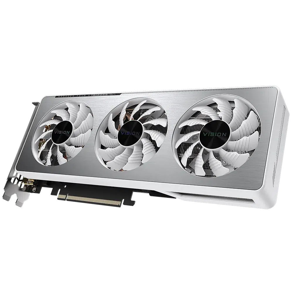 GIGABYTE GEFORCE RTX 3060 TI VISION OC 8GB GDDR6 WHITE GRAPHICS CARD-GRAPHICS CARD-Makotek Computers