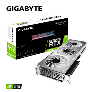 GIGABYTE GEFORCE RTX 3060 TI VISION OC 8GB GDDR6 WHITE GRAPHICS CARD-GRAPHICS CARD-Makotek Computers