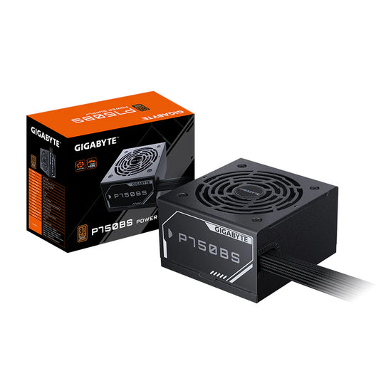 GIGABYTE GP-P750BS 750W | 80+ BRONZE |  PCIE 5.1 | ATX 12V | NON-MODULAR | 12 MONTHS WARRANTY POWER SUPPLY UNIT