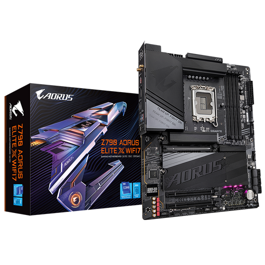 GIGABYTE Z790 AORUS ELITE X WIFI 7 LGA1700 DDR5 ATX MOTHERBOARD