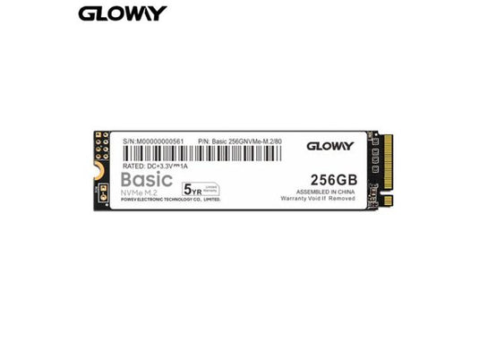 GLOWAY 256GB M.2 NVME SOLID STATE DRIVE-SOLID STATE DRIVE-Makotek Computers