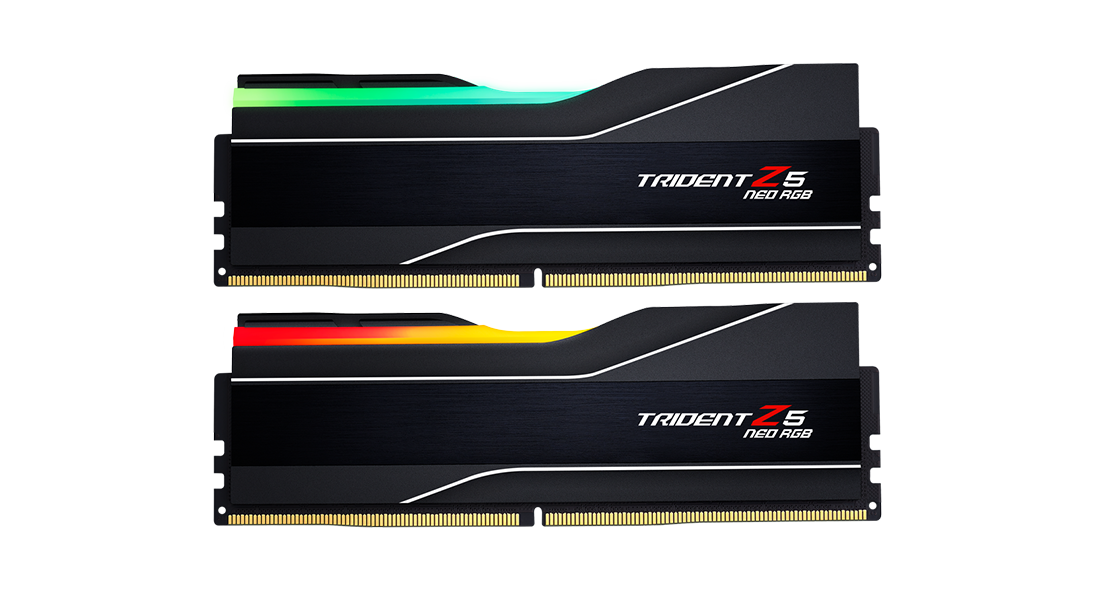G.SKILL F5-6000J3238F16GX2-TZ5NR TRIDENT Z NEO RGB | DDR5 G.SKILL F5-6000J3238F16GX2-TZ5NR TRIDENT Z NEO RGB | DDR5