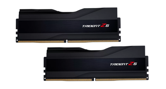 G.SKILL F5-6000J3636F16GX2-TZ5K TRIDENT Z5 32GB DDR5 | CL36-36-36-9 | 6000 MHZ | 1.35V | 32GB (2x16GB) | INTEL XMP / AMD EXPO | BLACK | 12 MONTHS WARRANTY MEMORY