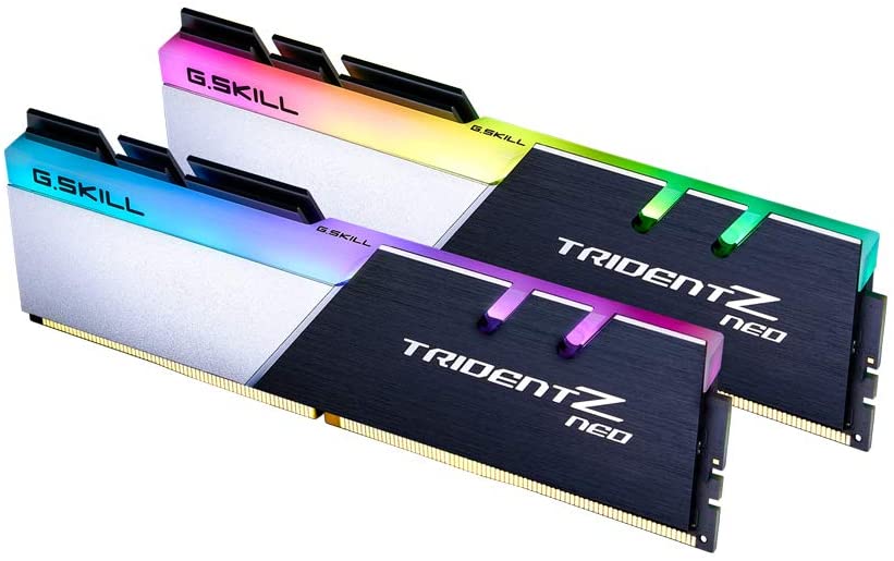 G.SKILL TRIDENT Z NEO RGB DDR4 CL18 16GB 2*8GB 3600MHZ DDR4 DUAL CHANNEL KIT RAM-MEMORY-Makotek Computers