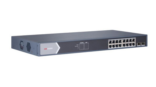 HIKVISION DS-3E0518P-E/M 16-PORT GIGABIT UNMANAGED POE SWITCH