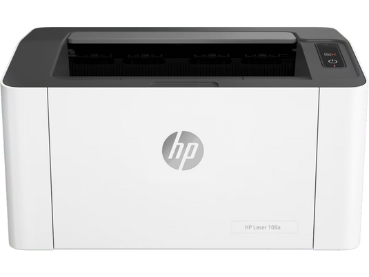 HP 108A (4ZB79A) | LASERJET PRINTER | PRINT ONLY | PRINT SPEED UP TO 21PPM (BLACK) | UP TO 1,200 X 1,200 DPI | SIMPLE SET UP AND CONNECTIVITY | HI-SPEED USB 2.0 PORT | UP TO 10,000 PAGES DUTY CYCLE | 12 MONTHS WARRANTY PRINTER