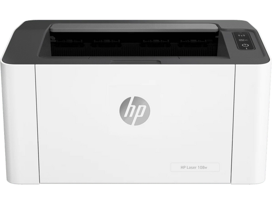 HP 108W | PRINT ONLY | MONOCHROME LASER PRINTER | WIFI DIRECT | UP TO 20PPM | 1200 X 1200 DPI | 150-SHEET INPUT TRAY | MANUAL DUPLEX  | USB 2.0 | UP TO 10,000 PAGES MONTHLY DUTY CYCLE | 12 MONTHS WARRANTY PRINTER