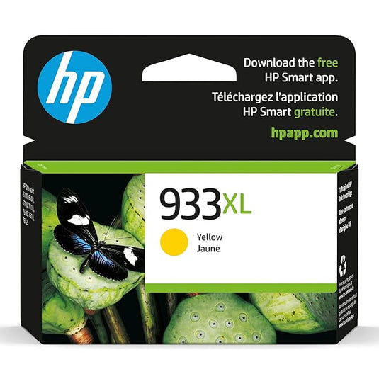 HP 933XL HIGH YIELD YELLOW ORIGINAL INK CARTRIDGE