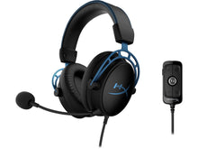 Load image into Gallery viewer, HP HYPERX CLOUD ALPHA S BLACK/BLUE WIRED GAMING HEADSET-HEADSET-Makotek Computers
