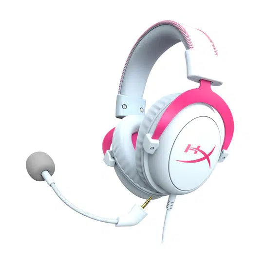 HP HYPERX CLOUD II - PRO GAMING (PINK) HEADSET-HEADSET-Makotek Computers