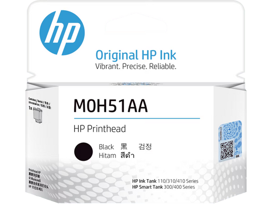 HP MOH51AA BLACK | REPLACEMENT GT PRINTHEAD | HP THERMAL INKJET | PIGMENT-BASED | COMPATIBLE FOR HP PRINTER 5810/5820 /115/315/415 | PRINTER HEAD