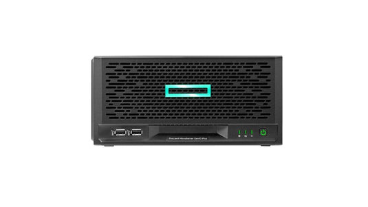 HPE ProLiant MicroServer Gen10 Plus v2 E-2314 4-core 16GB-U VROC 4LFF-NHP 180W External PS Server