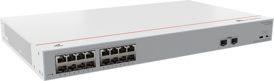 HUAWEI S110-16LP2SR UNMANAGED SWITCH| 16 x 10/100/1000BASE-T PORTS, 2 x GE SFP PORT, 124W PoE+ | PACKET FORWARDING RATE: 26.78 Mpps|